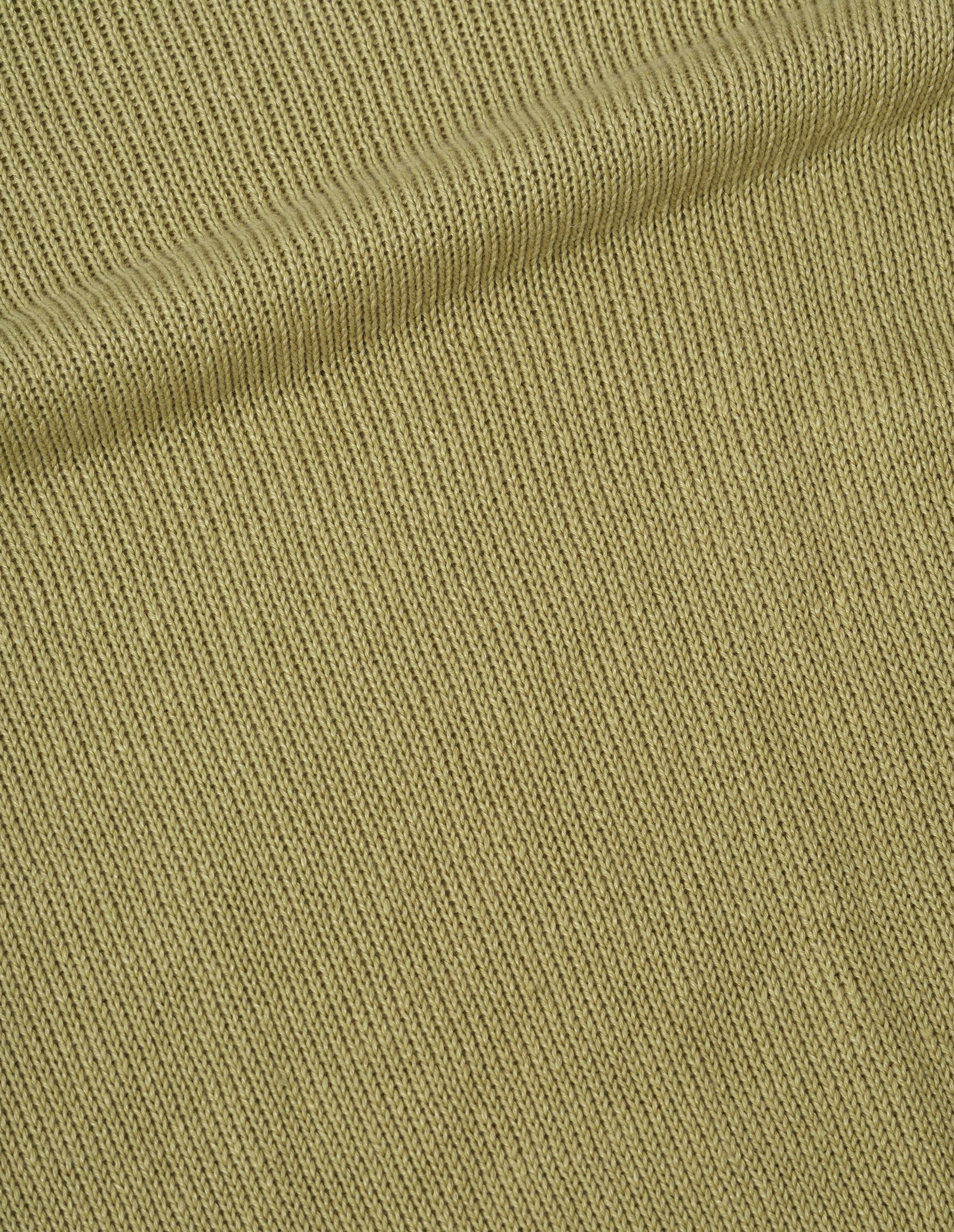 Pull col roulé sans coutures - Green & Yellow & Beige