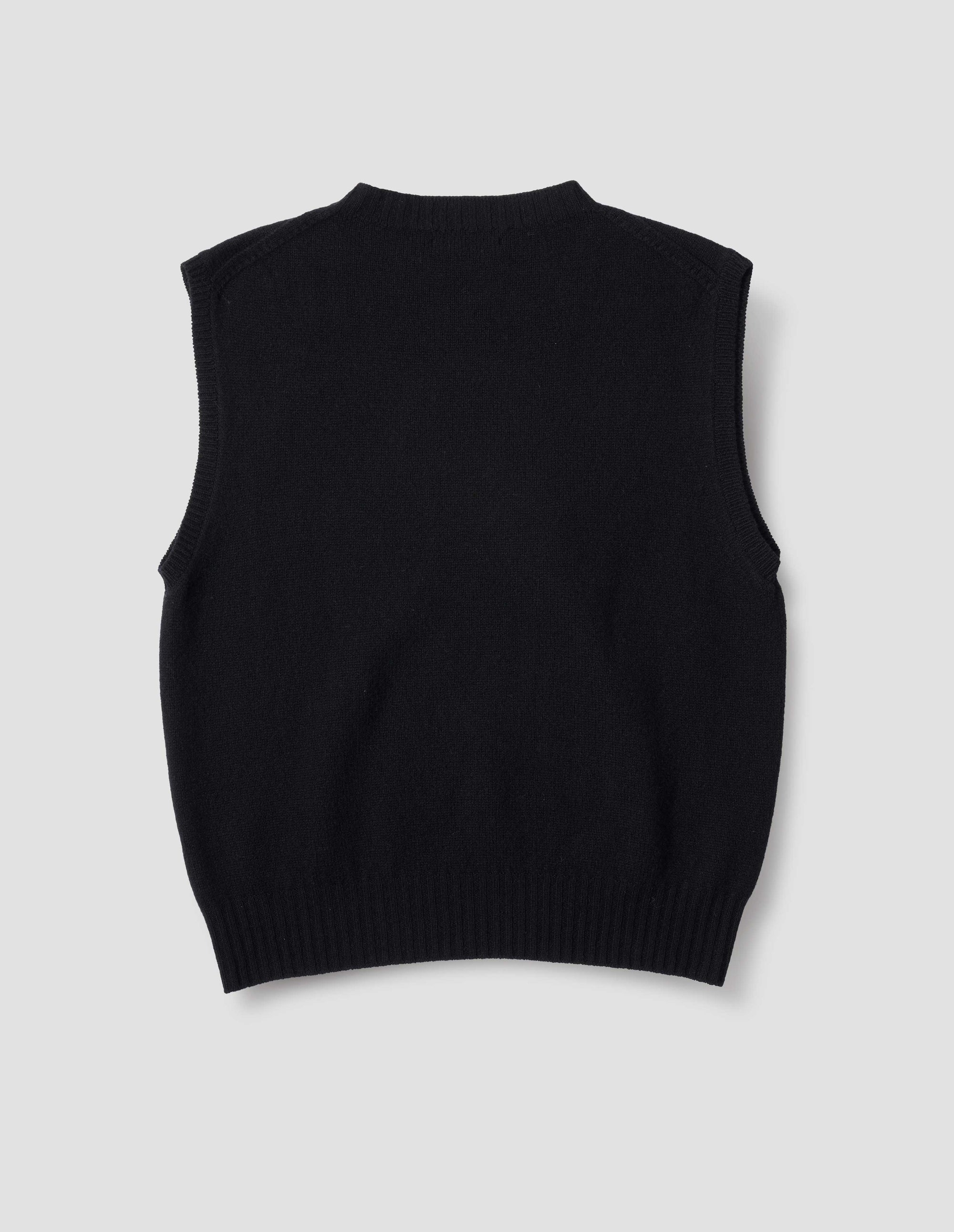 Débardeur col rond coupe boxy - Black