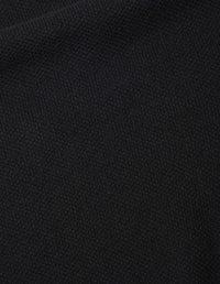Débardeur col V en maille piquée - Black