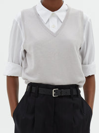 Pull sans manches en laine - Pearl