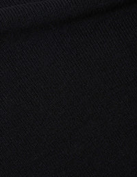 Débardeur col V croisé - Black