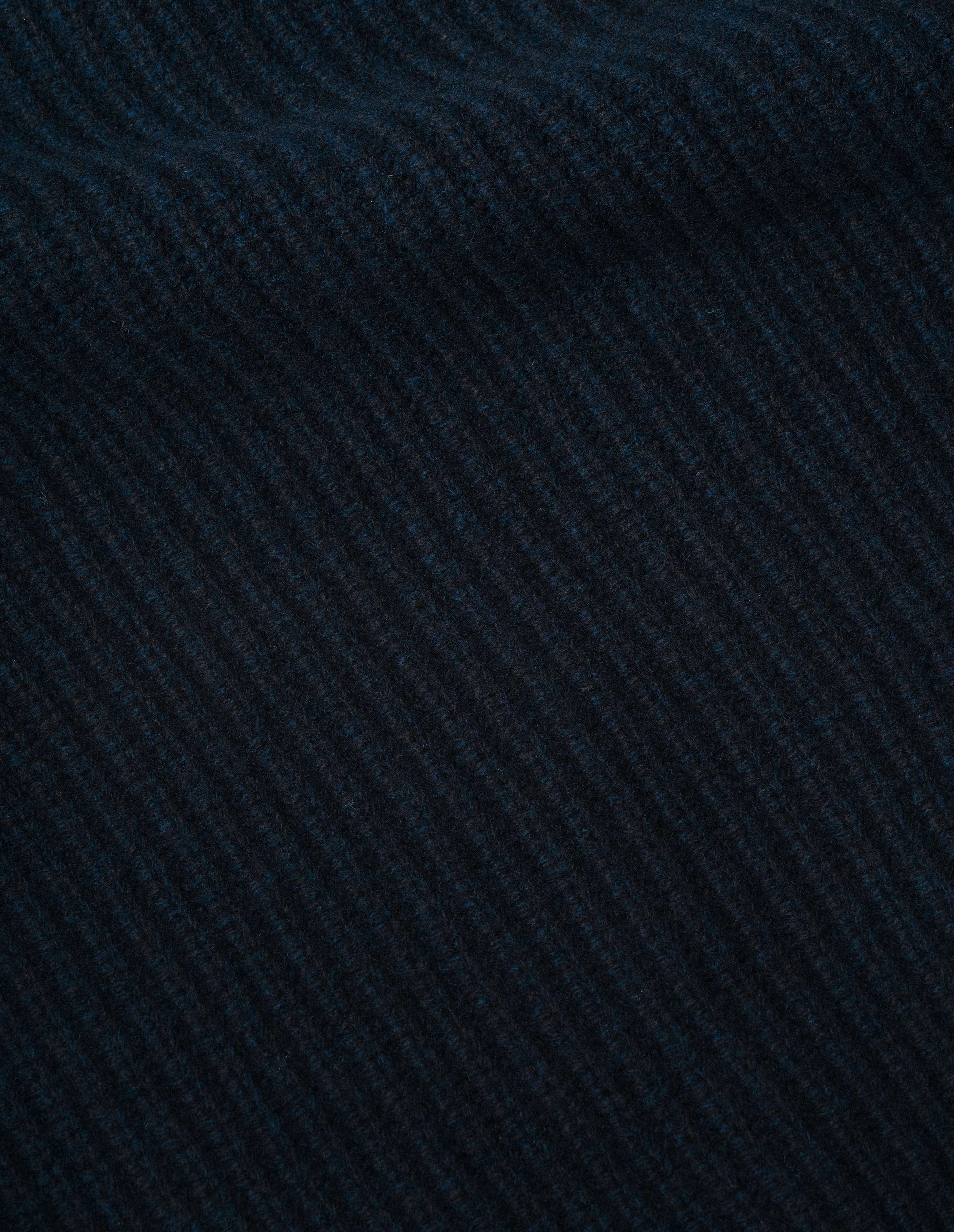 Gilet en côtes anglaises à col châle - Navy