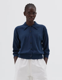 Chemise en maille - Blue & Navy