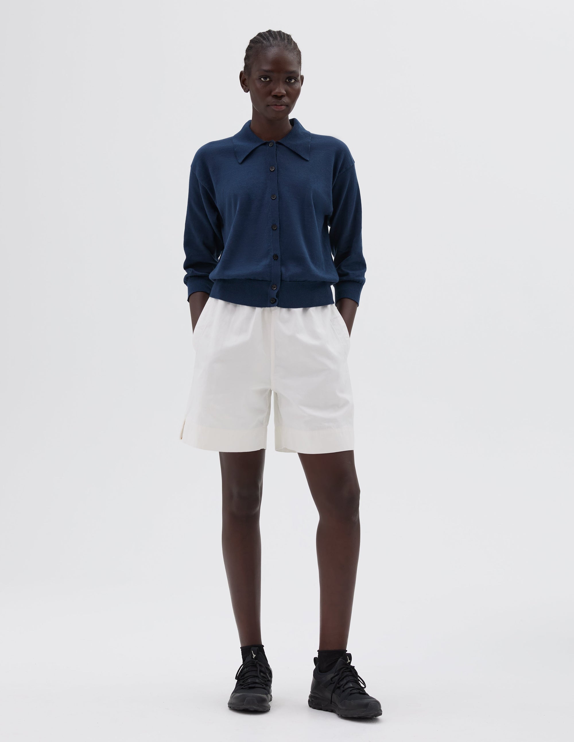 Chemise en maille - Blue & Navy