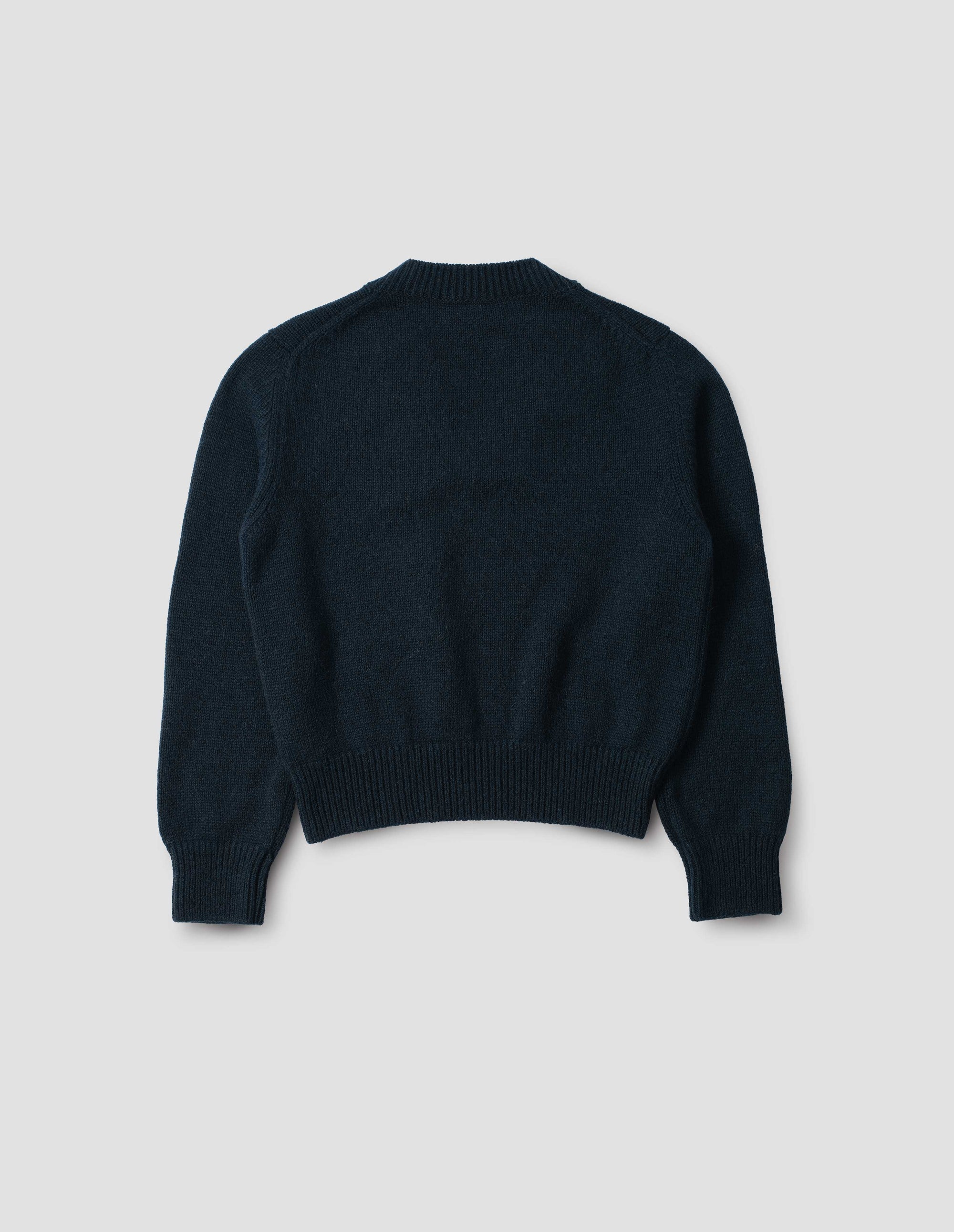 Pull col V fuselé - Navy