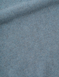 Pull col V fuselé - Blue