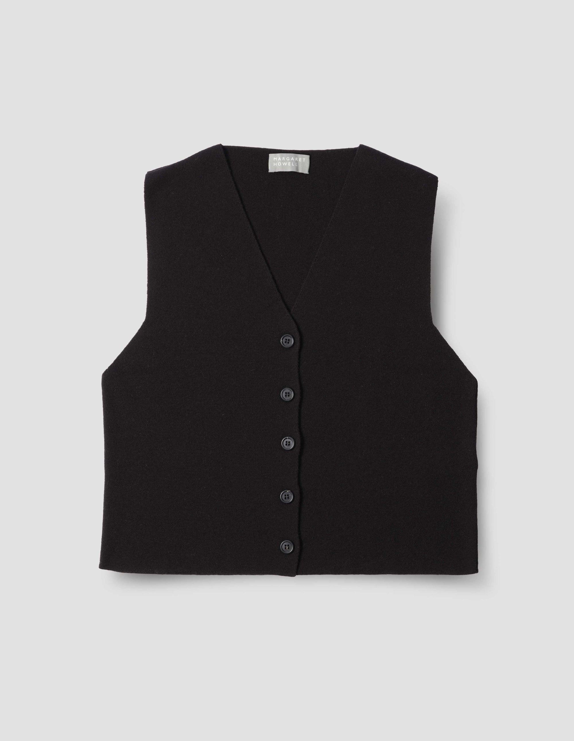 Gilet côtelé - Black