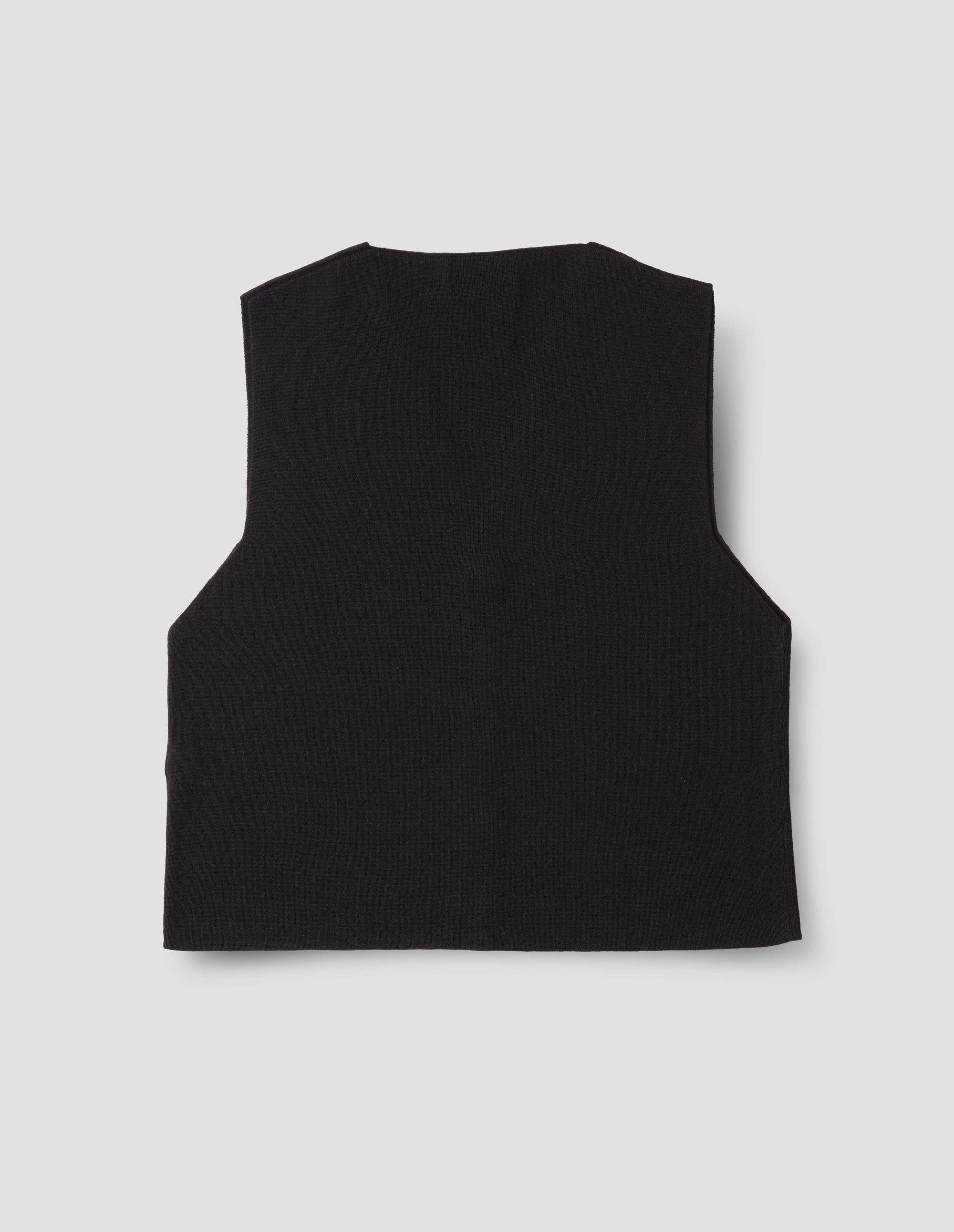Gilet côtelé - Black