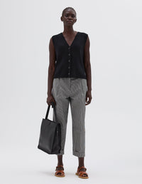 Gilet côtelé - Black