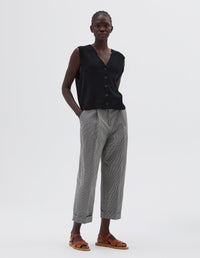 Gilet côtelé - Black