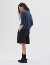 Cardigan manches courtes - Blue & Navy