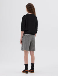 Cardigan manches courtes - Black