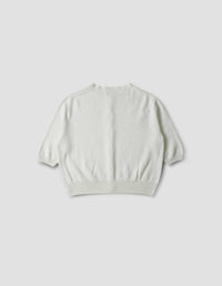 Cardigan manches courtes - White