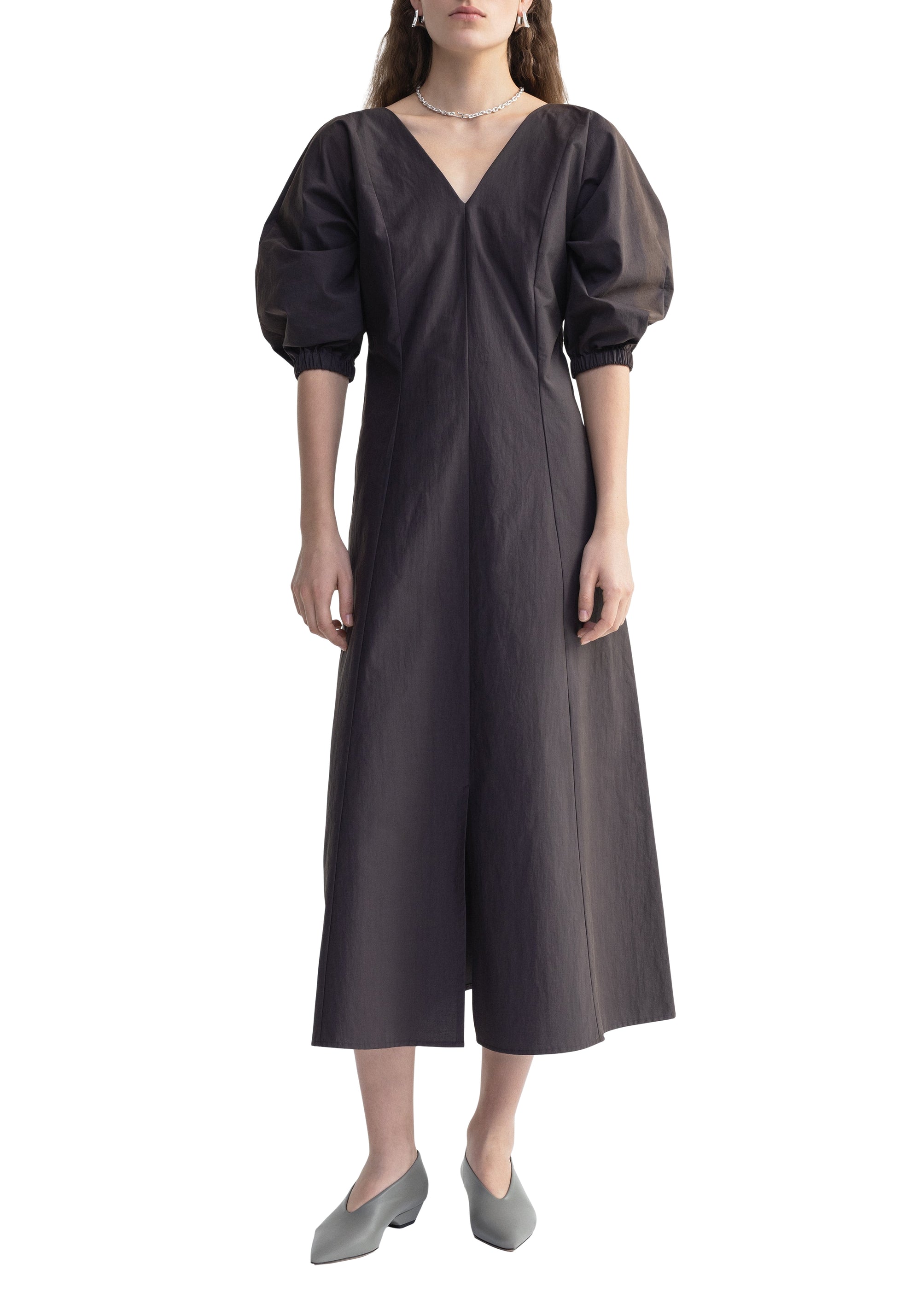 Robe longue Wolfgang à manches bouffantes - Storm