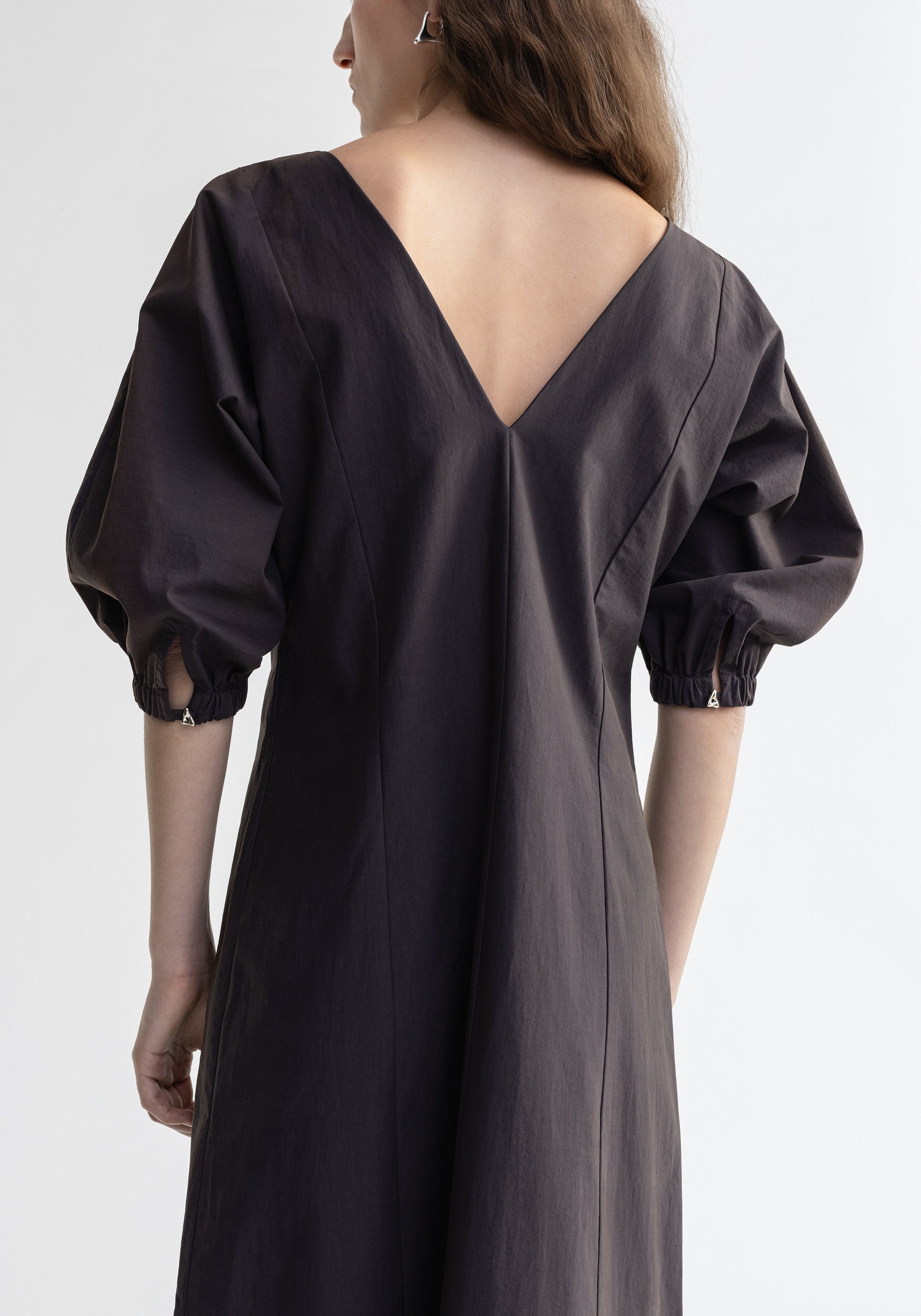 Robe longue Wolfgang à manches bouffantes - Storm