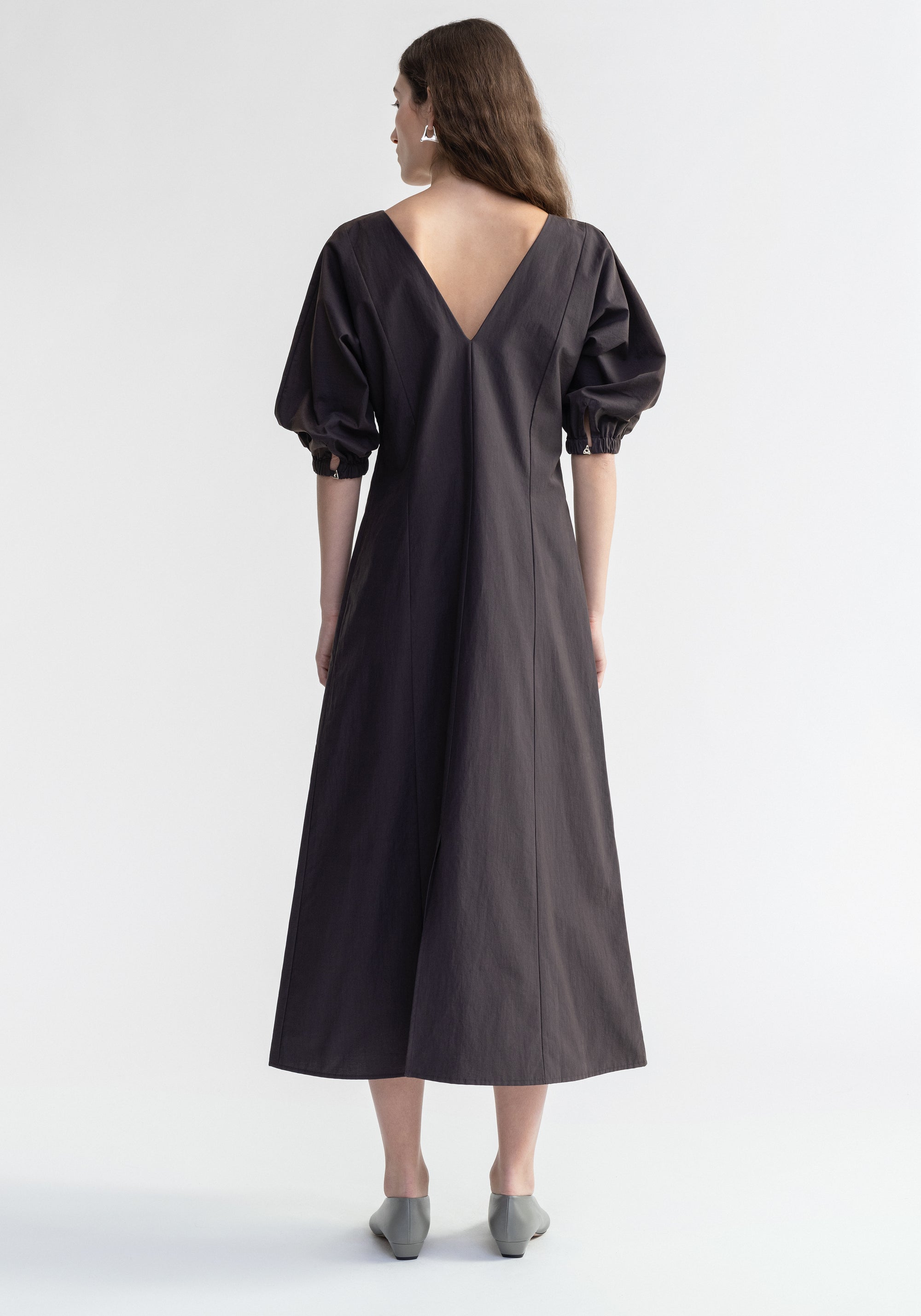 Robe longue Wolfgang à manches bouffantes - Storm
