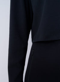 Top court manches longues - Black
