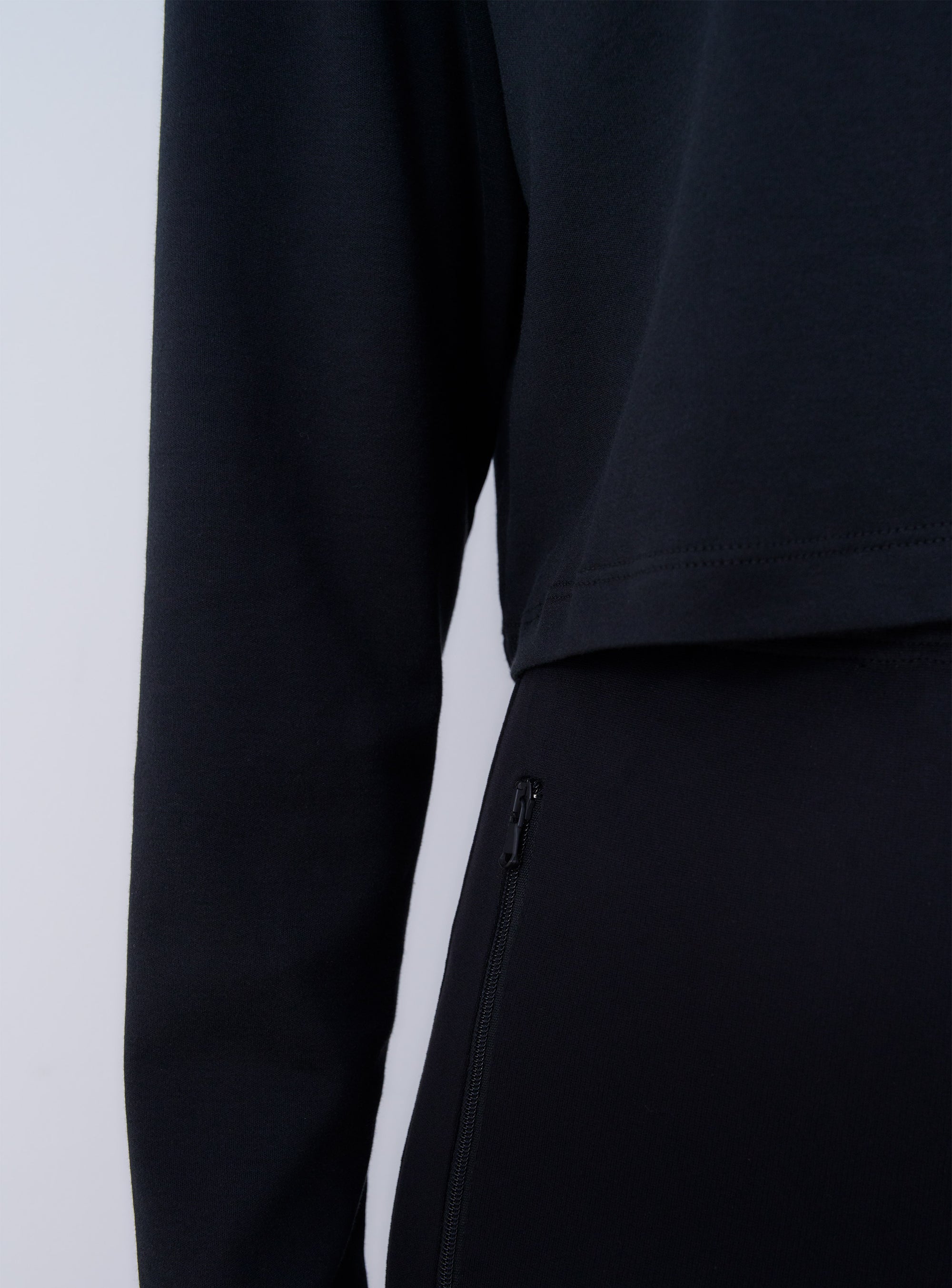 Top court manches longues - Black