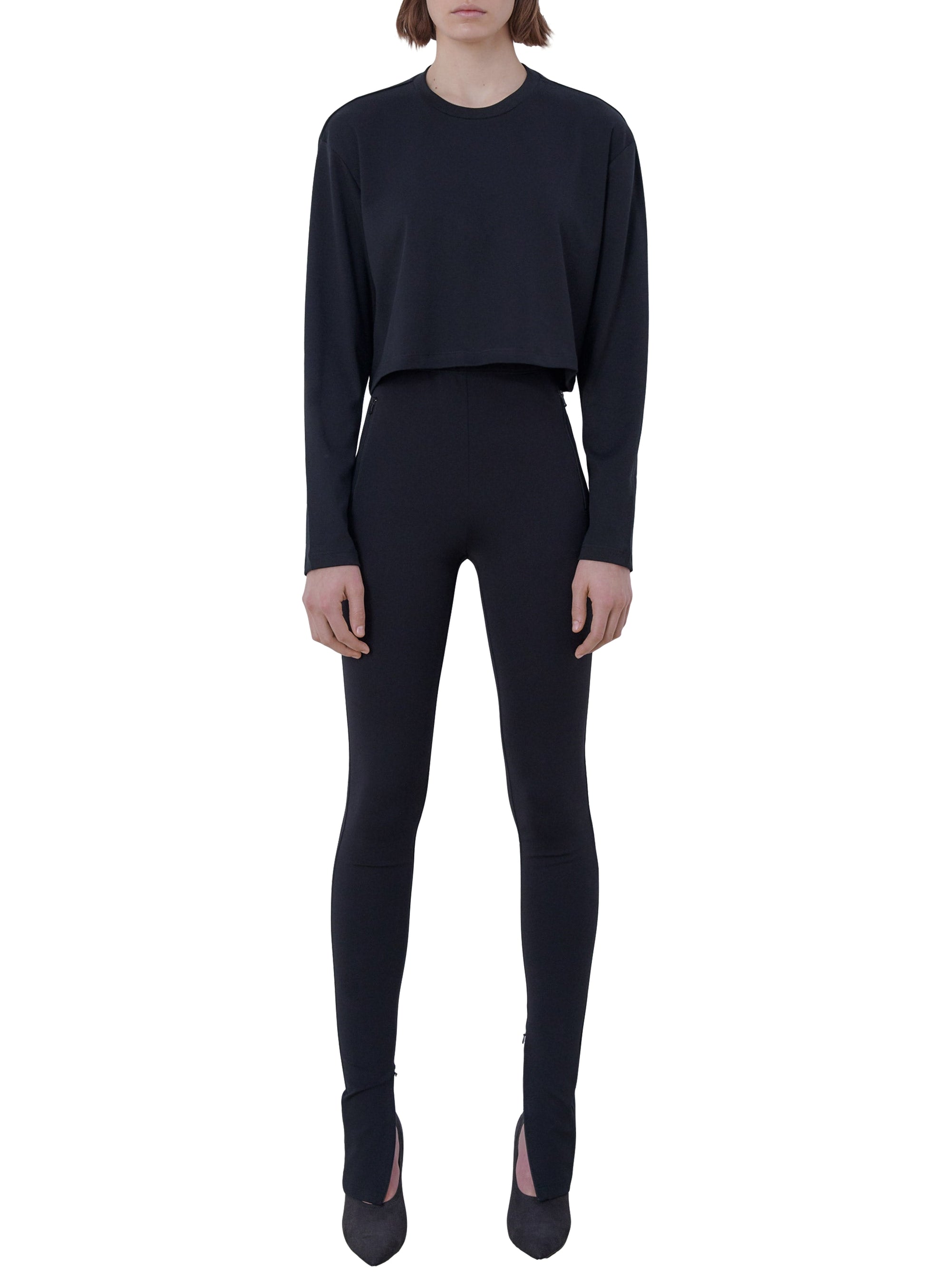 Top court manches longues - Black