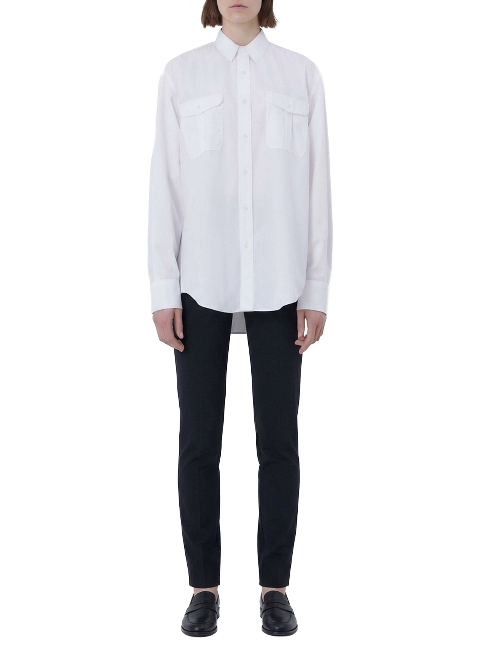 Chemise oversize - White