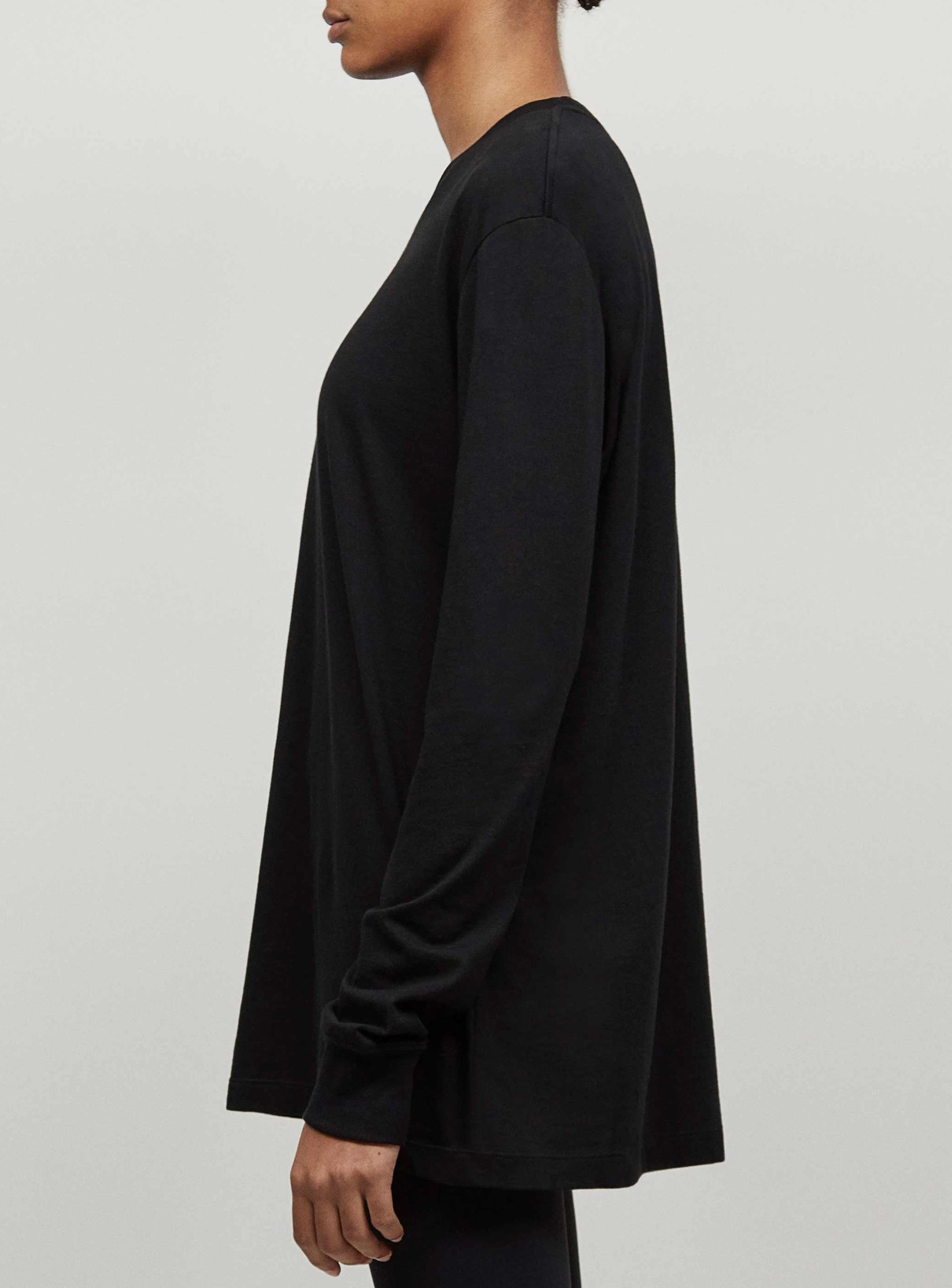 Long Sleeve Tee - Black