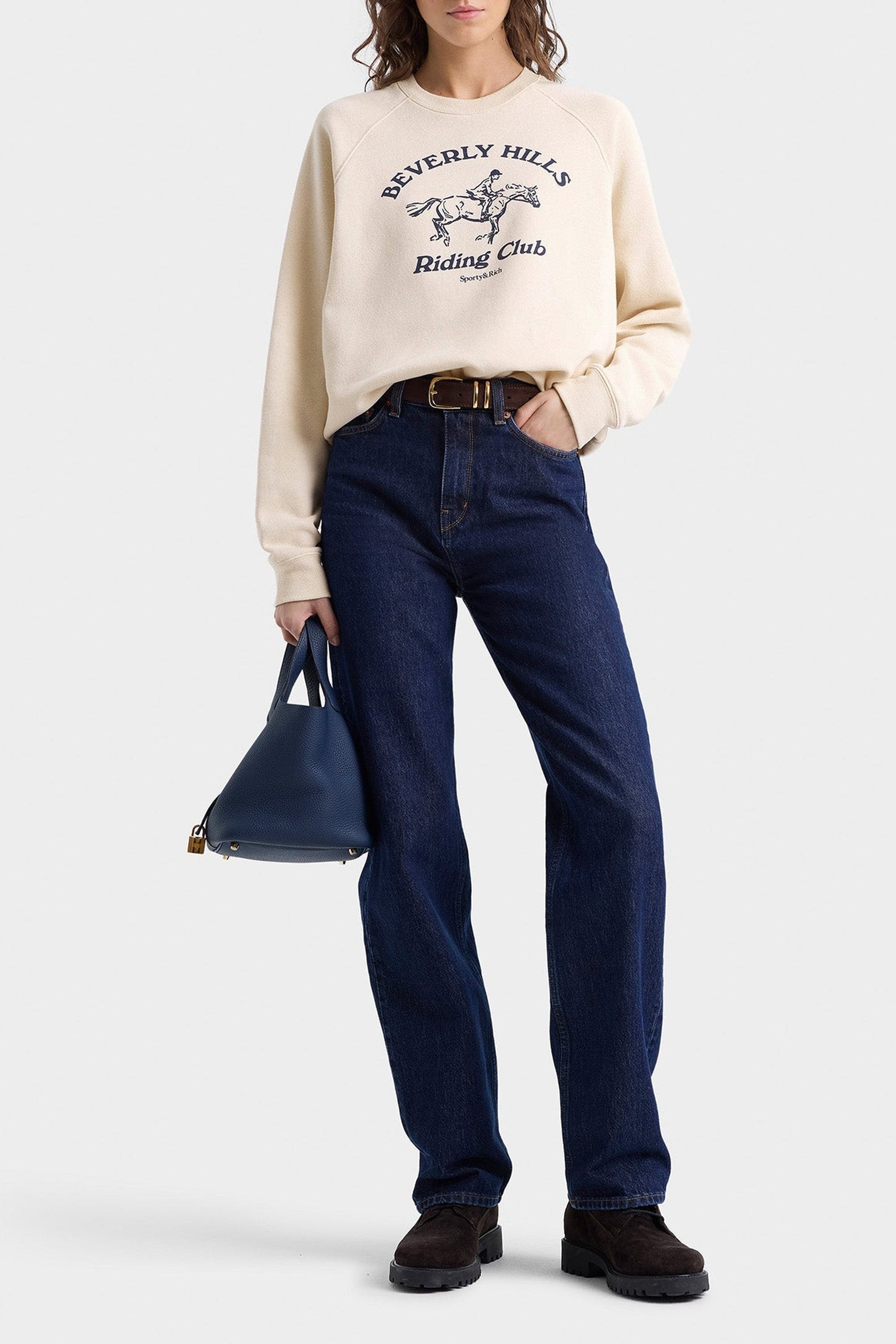 Sweatshirt BH Riding Club imprimé - Cream