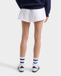 Short BH Crest Soft à poches - White