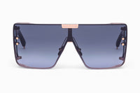 Rose Gold Black Side Lens w /PB pattern WONDER BOY Lunettes de soleil