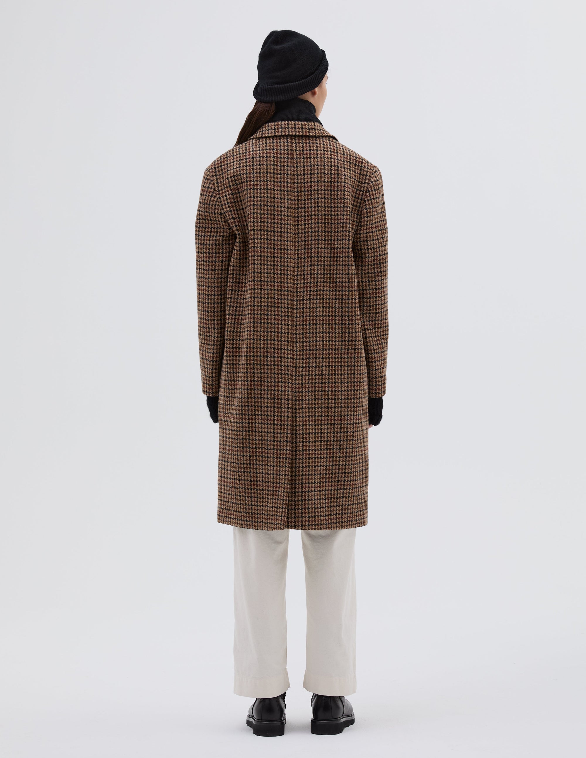 Pardessus - Black & Tan & Rust