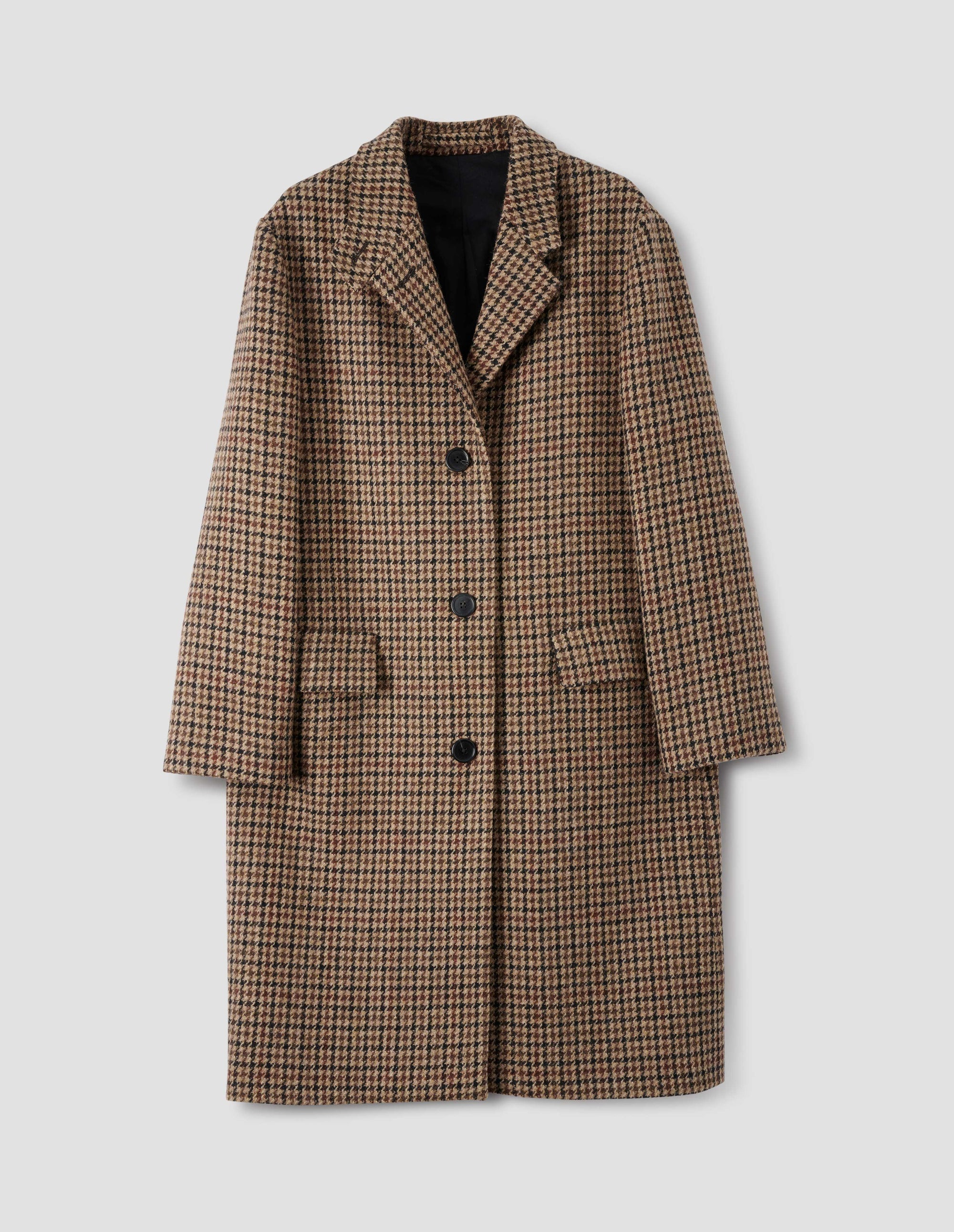 Pardessus - Black & Tan & Rust