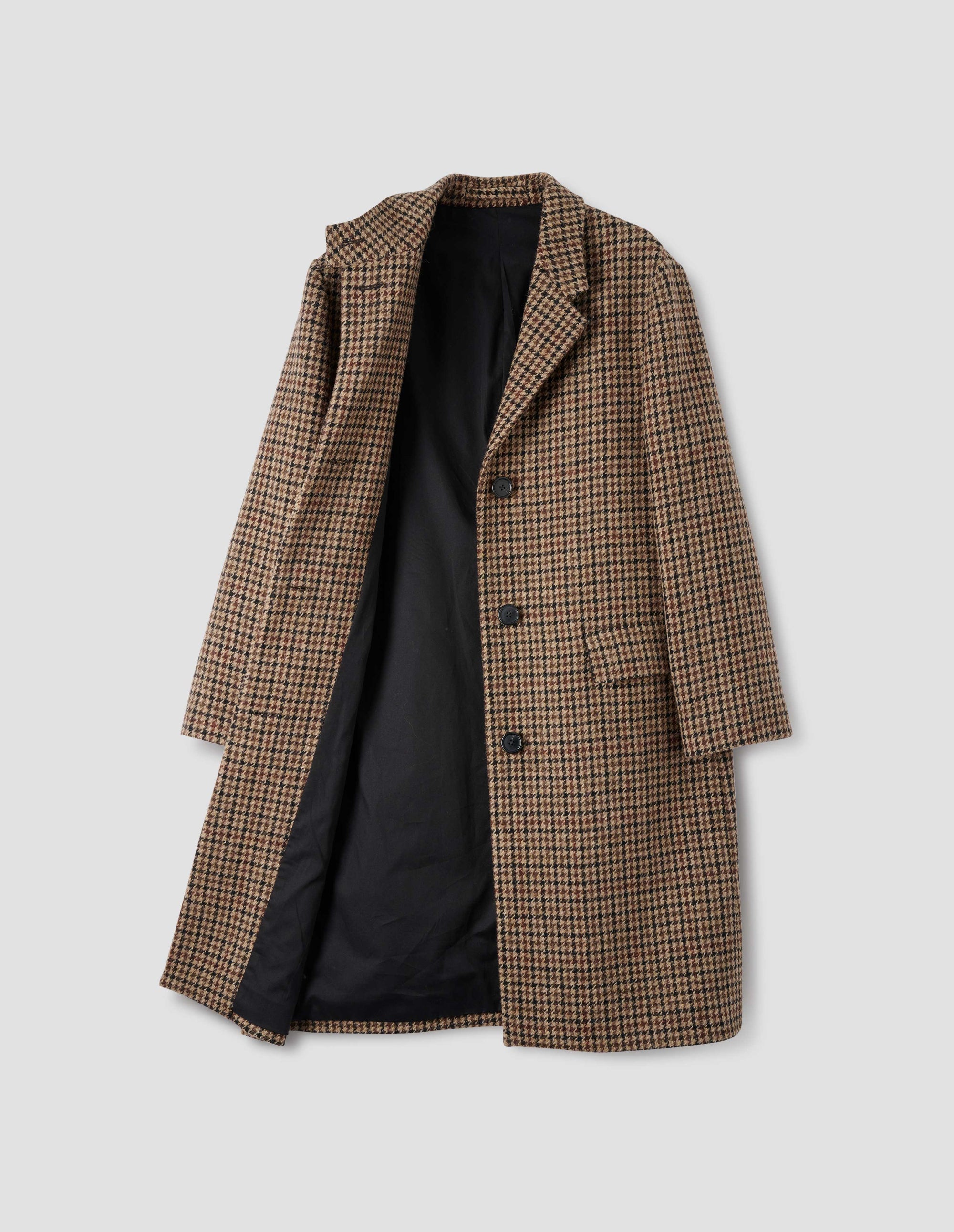 Pardessus - Black & Tan & Rust