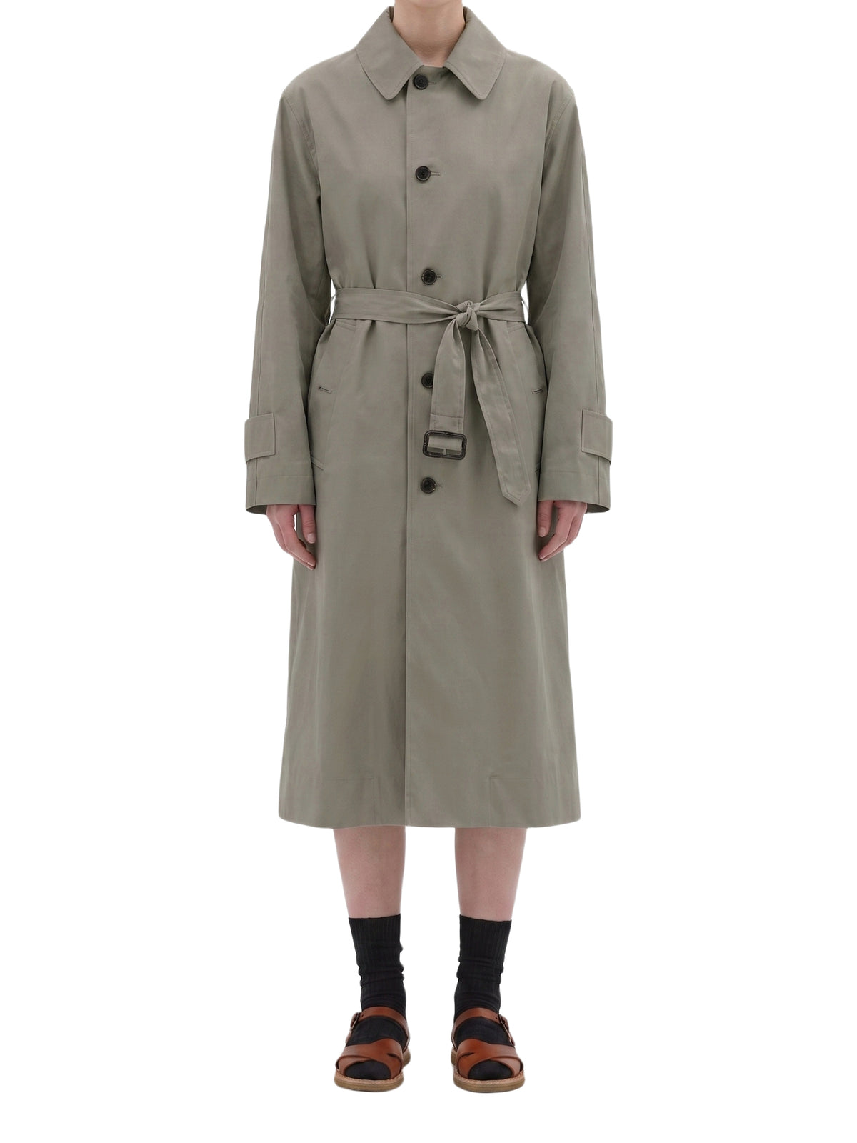 Trench-coat ample - Brown & Grey