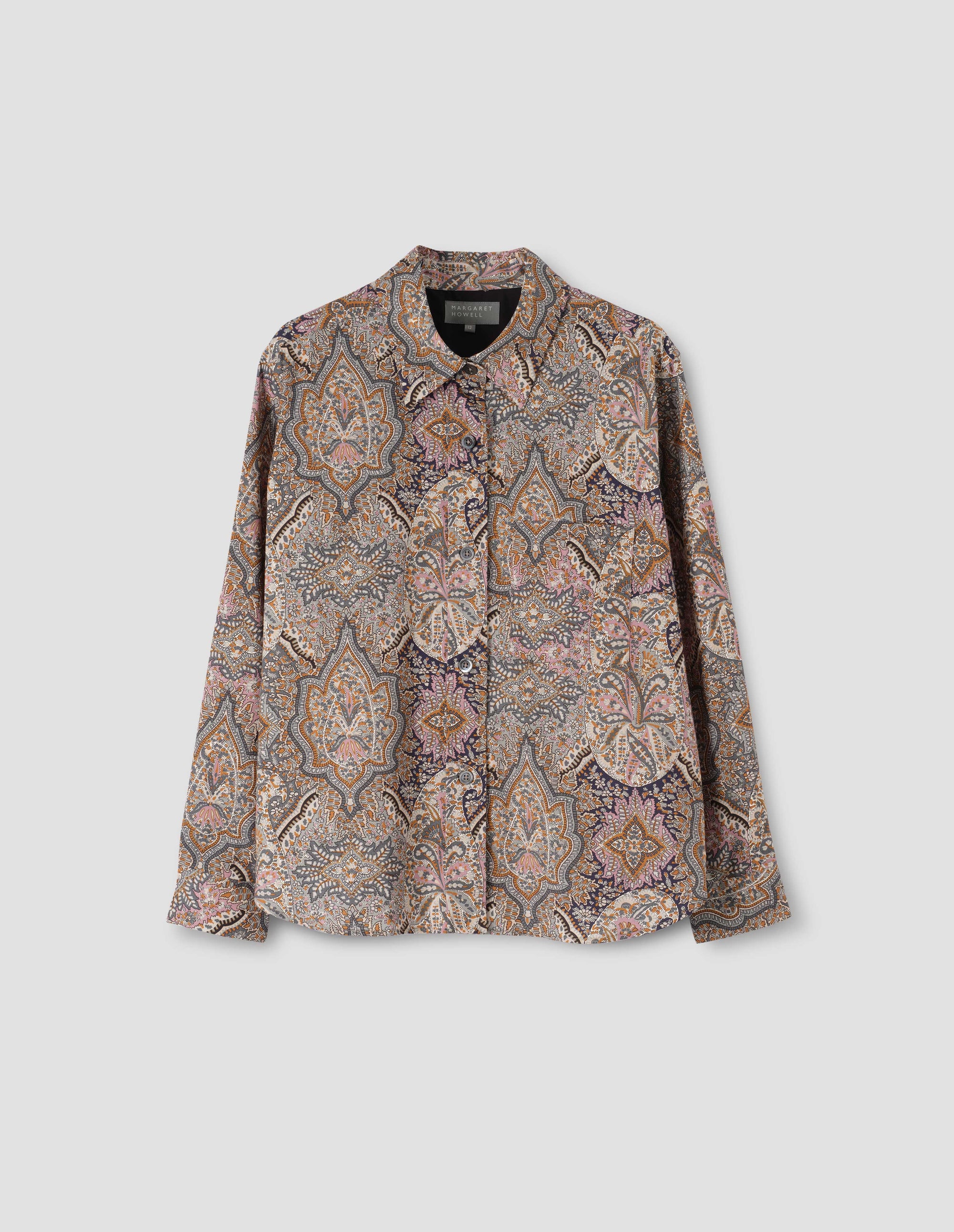 Chemise simple - Petrol & Sand & Pink