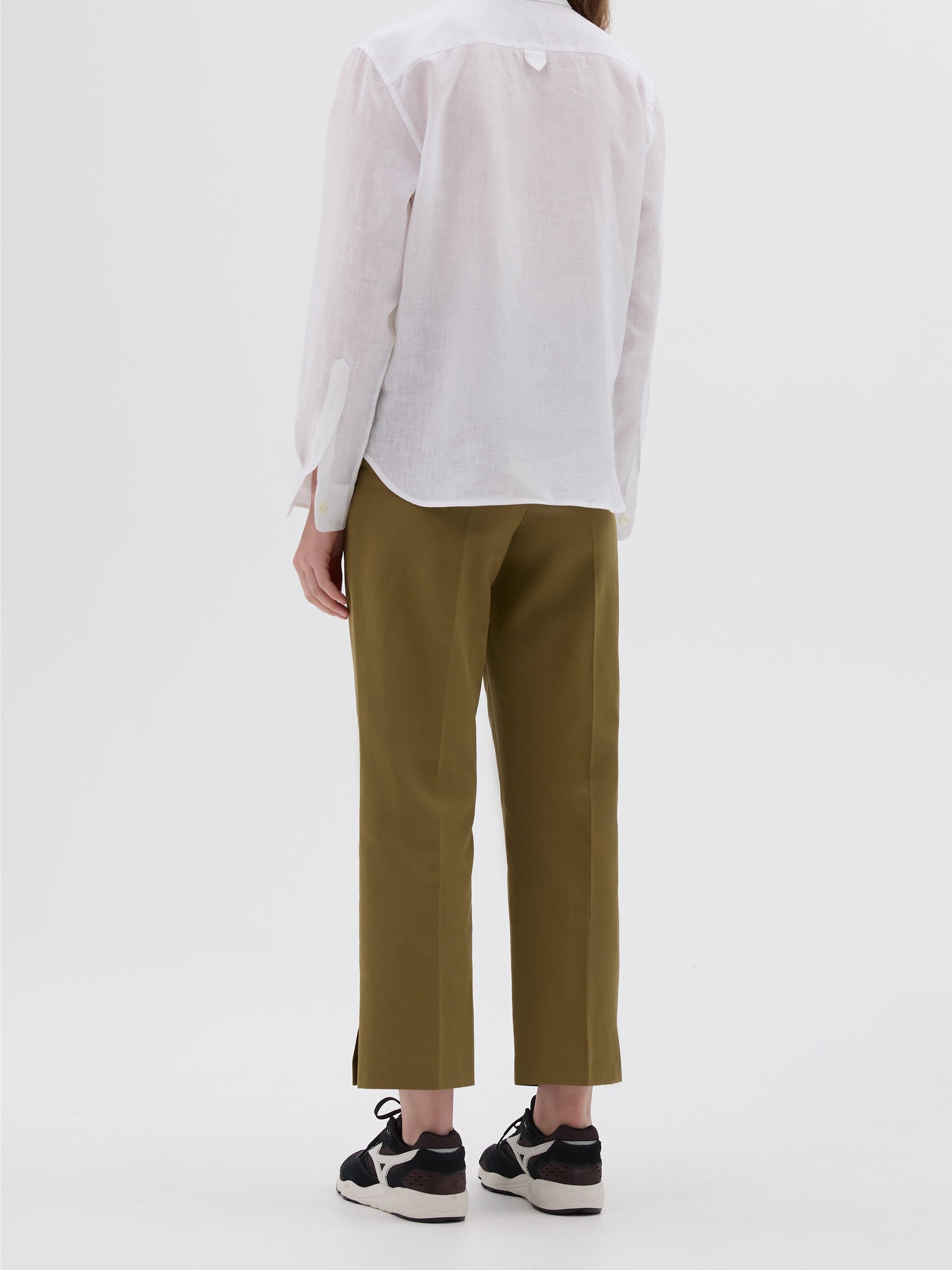 Chemise ample en lin - White