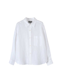 Chemise ample en lin - White