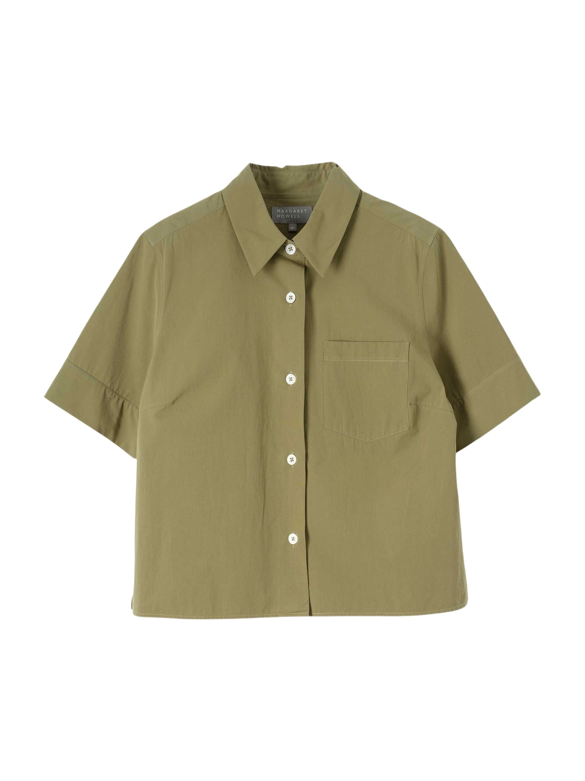 Chemise courte et droite - Green