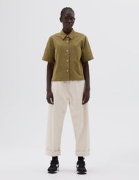 Chemise à petits poignets - Green