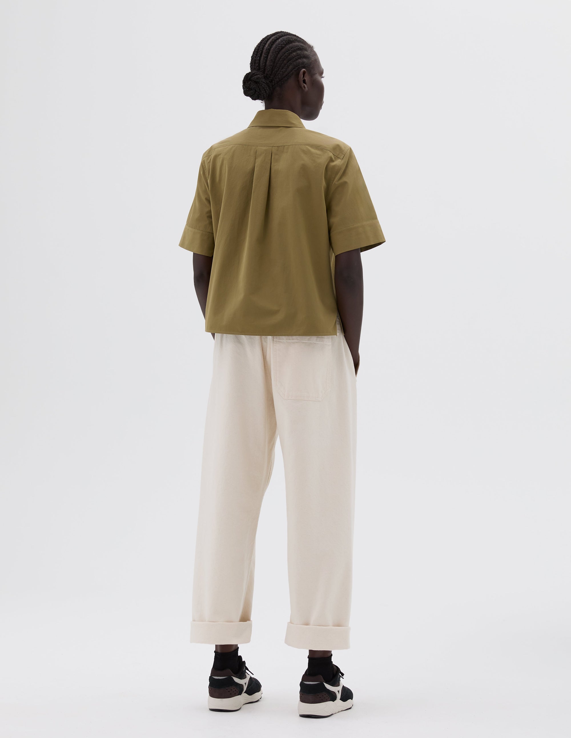 Chemise à petits poignets - Green