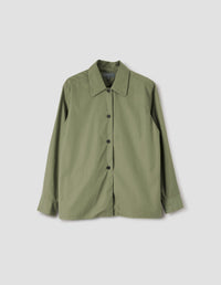 Chemise à col arrondi - Green