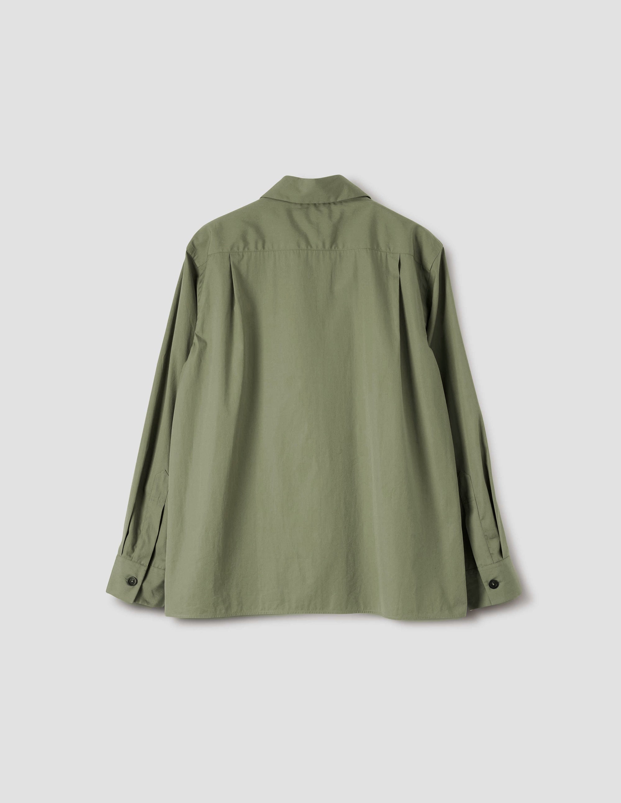 Chemise à col arrondi - Green
