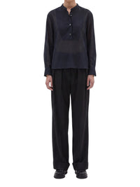 Chemise à plastron - Black
