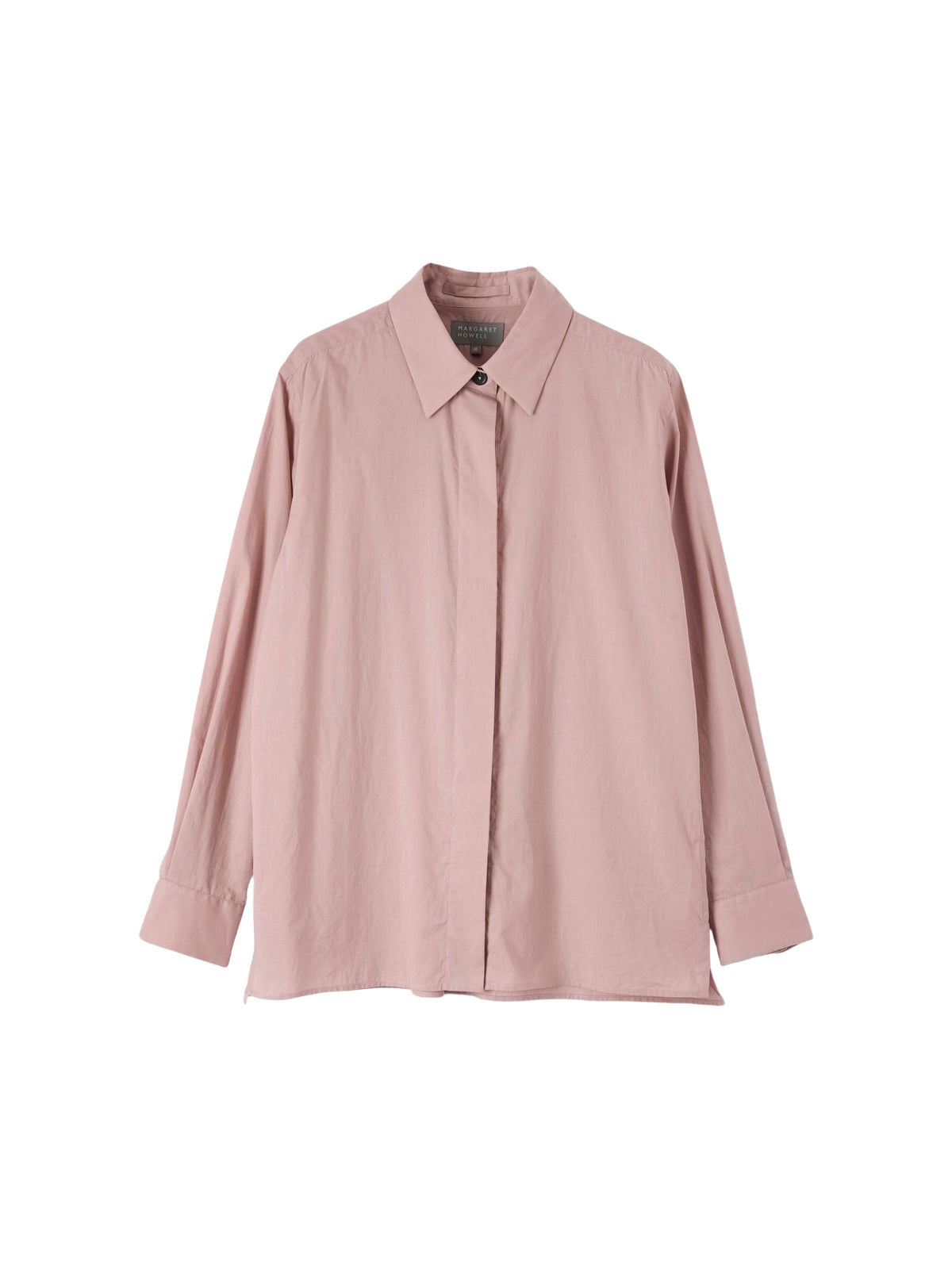 Chemise à patte de boutonnage cachée - Pale Pink