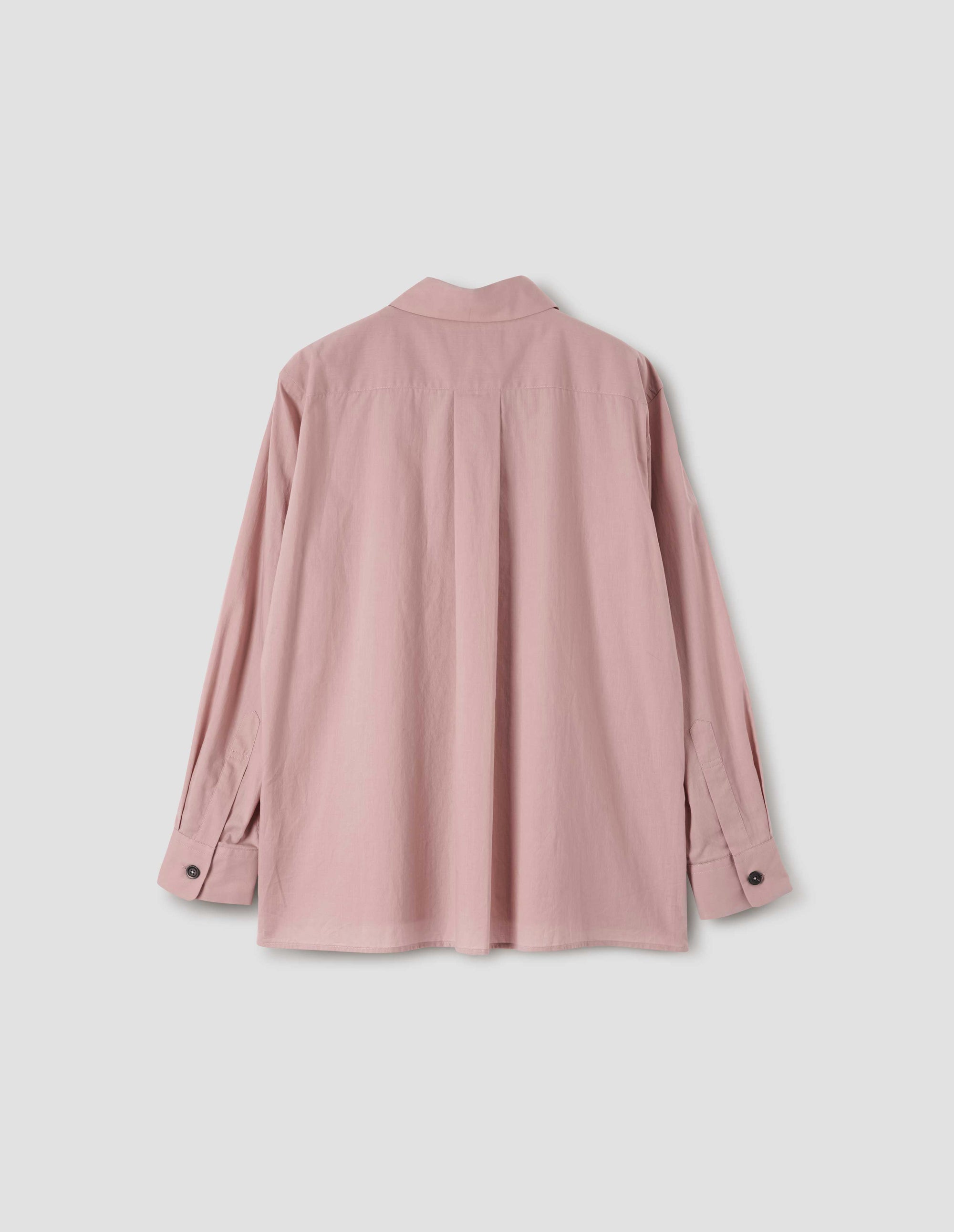 Chemise à patte de boutonnage cachée - Pale Pink
