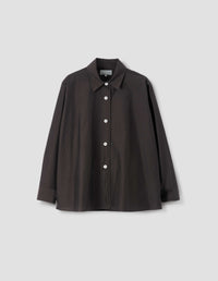 Chemise évasée - Dark-Brown & Brown