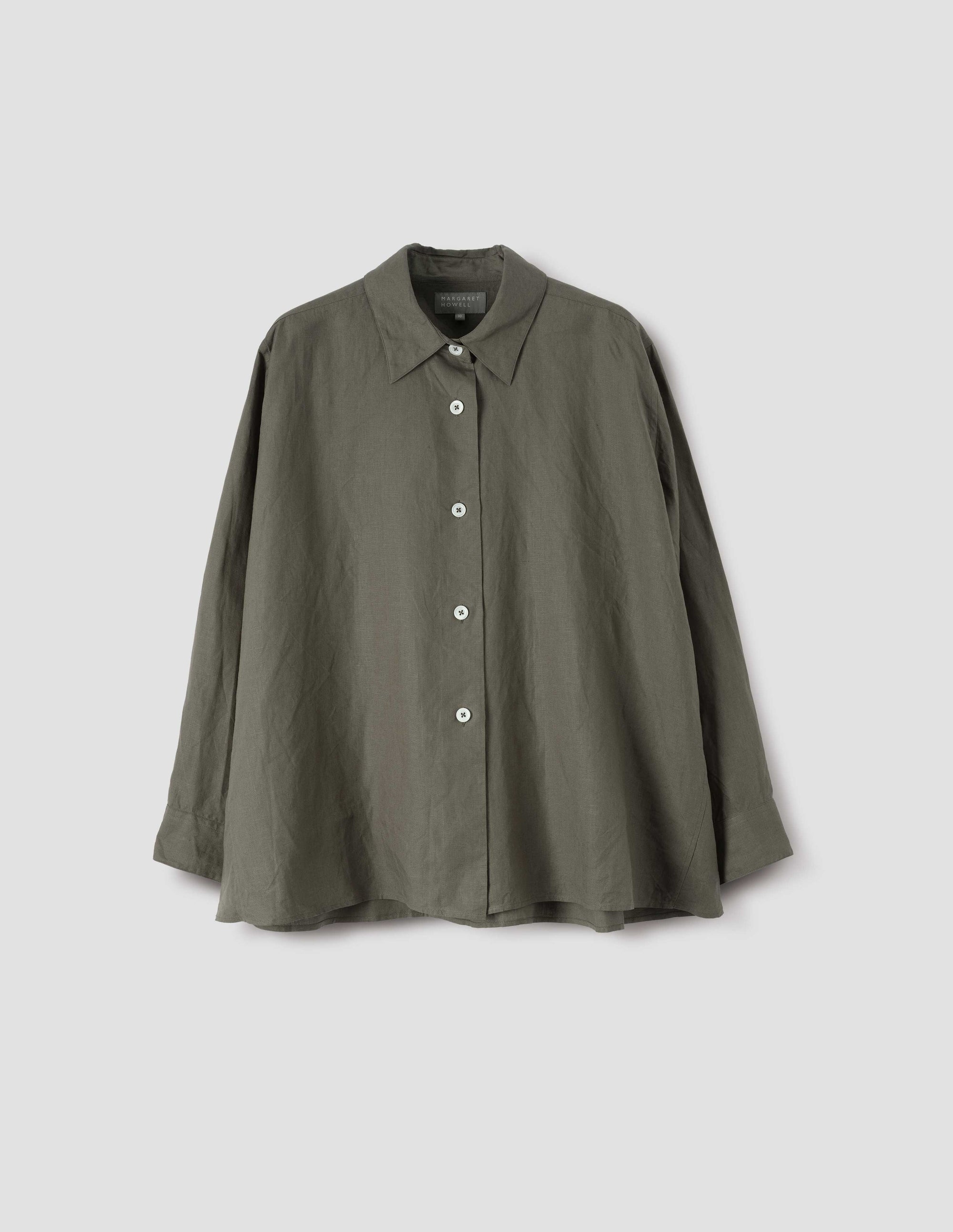 Chemise évasée - Green & Brown