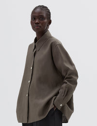 Chemise évasée - Green & Brown