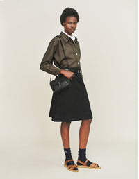 Chemise évasée - Green & Brown
