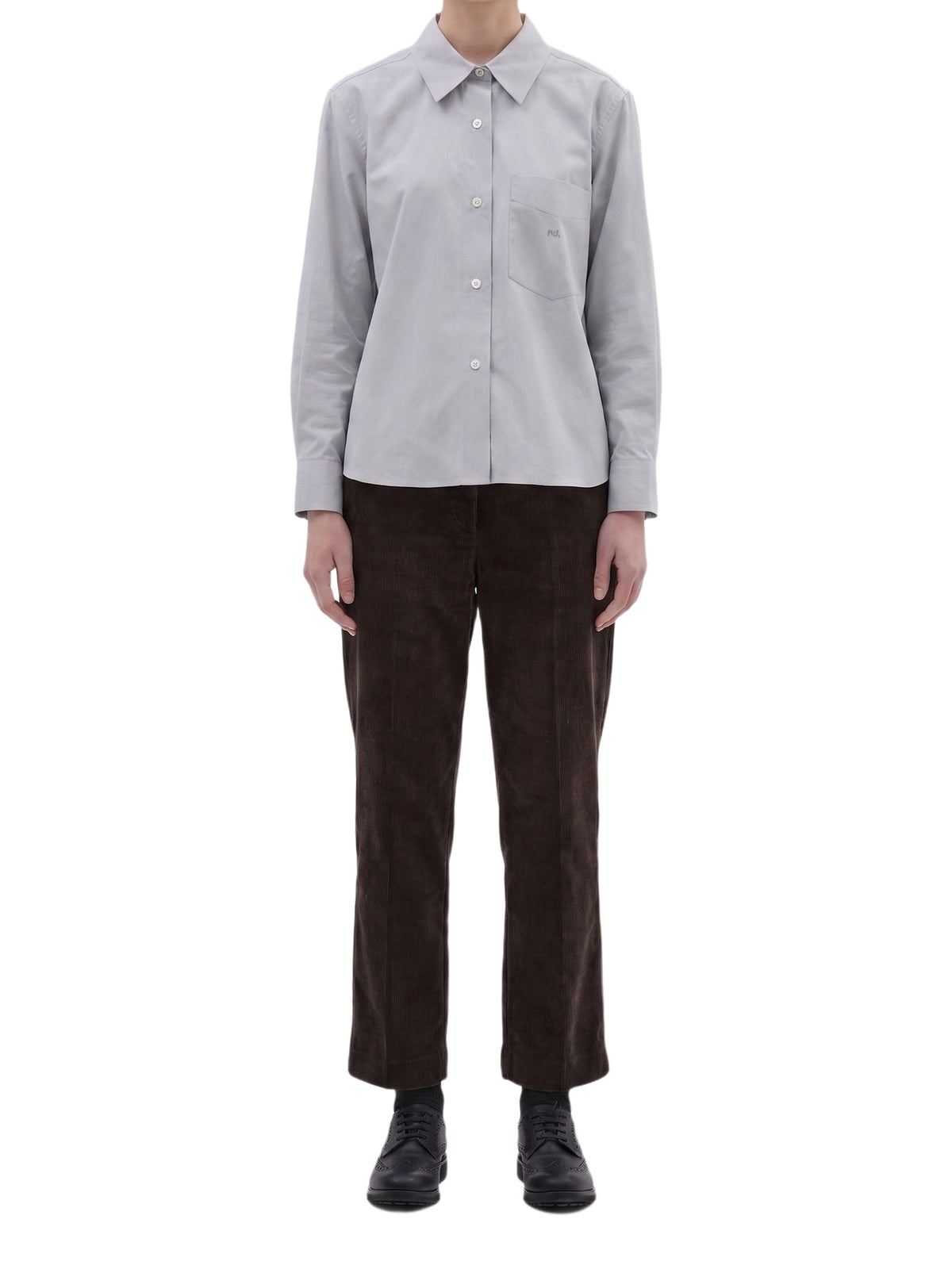Chemise ample à poche - Grey & Grey