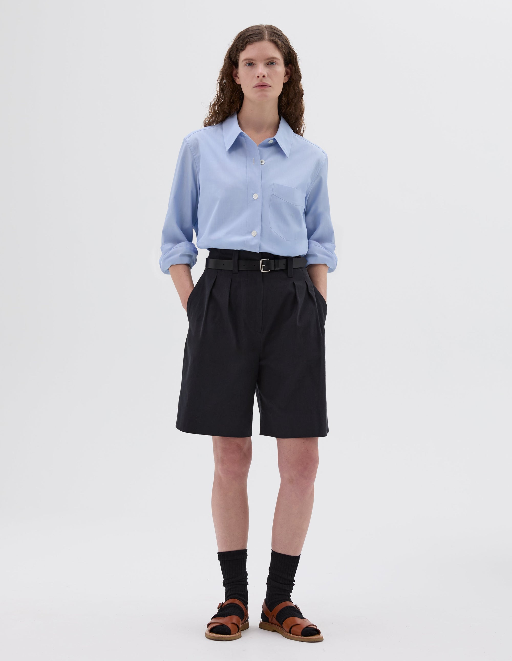 Chemise à monogramme - Blue