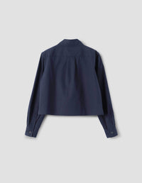 Mini chemise courte - Navy & Blue